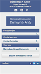 Mobile Screenshot of mercedesafbraakdemuynck.com